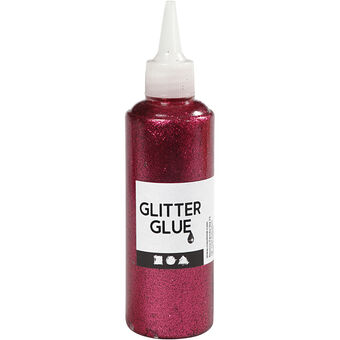 Glitter liima pinkki, 118ml