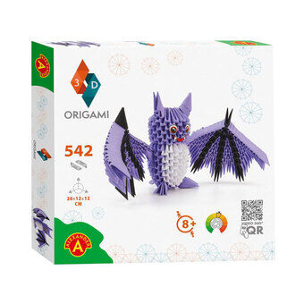Origami 3d - lepakko, 542 kpl.