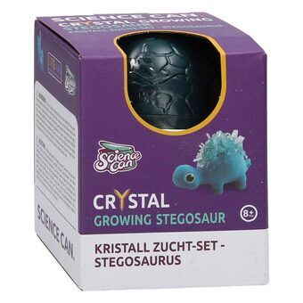 Kristallidinosauruksen kasvatussarja stegosaurus