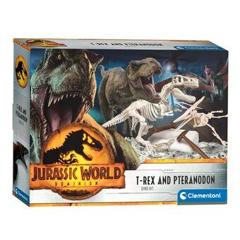 Clementoni Jurassic World t-rex & pteranodon kaivusarja