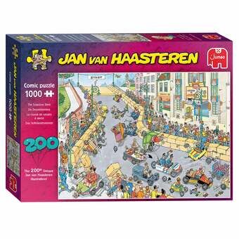 Jan van haasteren palapeli - saippualaatikon juoksu, 1000 kpl.