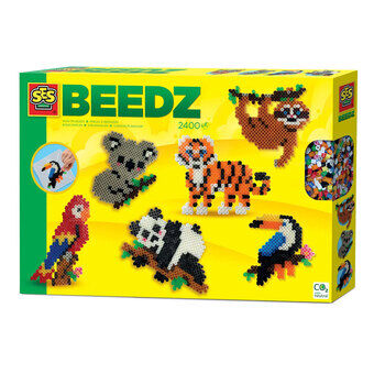 SES Creative beedz Fuse helmiä - viidakon eläimiä