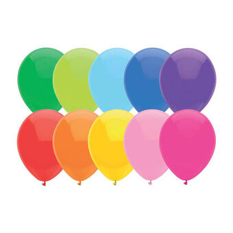 Värilliset ilmapallot, 10 kpl.