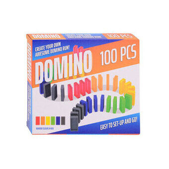 Värilliset dominot, 100 kpl.