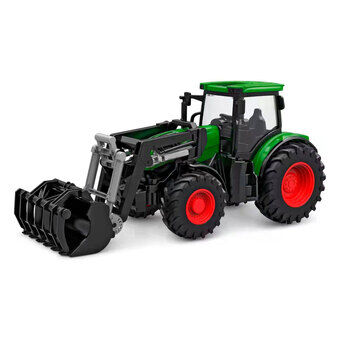 Kids Globe RC -traktori etukuormaajalla - Vihreä