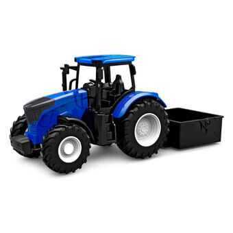 Lapsen Maailma Traktori kippaavalla ämpärillä - Sininen