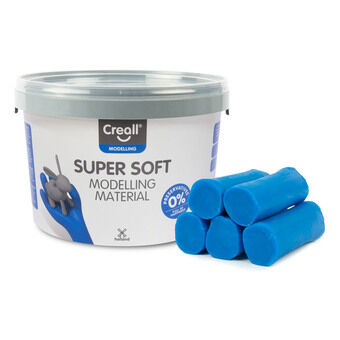 Creall Supersoft -savi, sininen, 1750 grammaa.