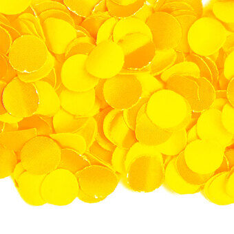 Konfetti keltainen, 100 grammaa