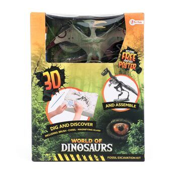 Maailman dinosaurusten kaivaussarja "Dino Fossil"