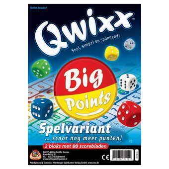 Qwixx-laajennus - hienoja pisteitä