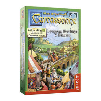Carcassonne: Sillat, linnat ja basaarit -laajennuslautaset
