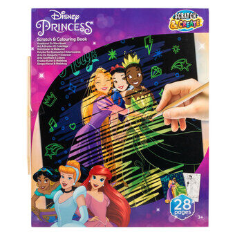 Disney Prinsessa raaputus- ja värityskirja