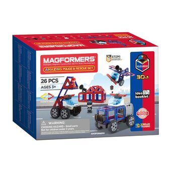 Magformers Amazing Police & Rescue Set, 26 kpl.