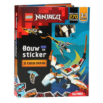 Rakenna ja tarroita oma LEGO Ninjago-lohikäärmeesi 3-in-1-mallit