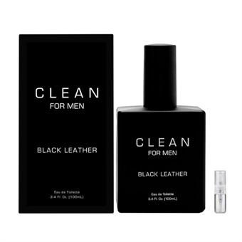  Clean For Men Black Leather - Eau de Toilette - Tuoksunäyte - 2 ml