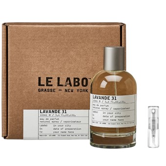 Le Labo Lavande 31 - Eau de Parfum - Tuoksunäyte - 2 ml