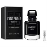 Givenchy L'Interdit Absolu - Eau de Parfum Intense - Tuoksunäyte - 2 ml