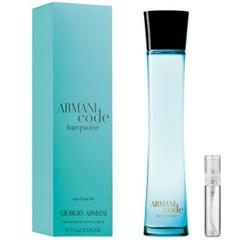 Armani Code Turquoise Pour Femme Eau Fraiche - Eau de Toilette - Tuoksunäyte - 5 ml