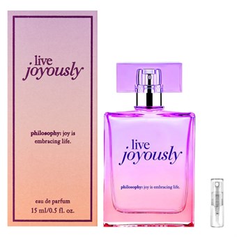 Philosophy Live Joyously - Eau de Parfum - Tuoksunäyte - 2 ml