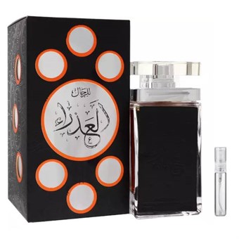 Lattafa Al Azra\'a Black - Eau De Parfum - Tuoksunäyte - 5 ml