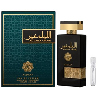 Lattafa Asdaaf Al Laila Ghair - Eau De Parfum - Tuoksunäyte - 5 ml