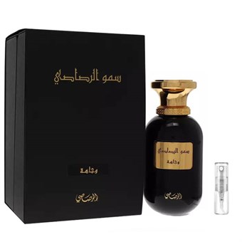 Rasasi Wajaha Oudh Moattar Somow Al Perfume - Eau de Parfum - Tuoksunäyte - 2 ml