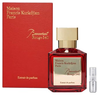 Maison Francis Kurkdjian Baccarat Rouge 540 - Extrait De Parfum - Tuoksunäyte - 2 ml