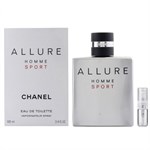 Chanel Allure Homme Sport - Eau de Toilette - Tuoksunäyte - 2 ml
