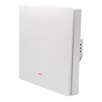 1-Gang Smart WiFi Switch Zero Fire Version Neutral Wire Fire Wire vaaditaan ääniohjauksen seinäkytkinohjain, EU-pistoke