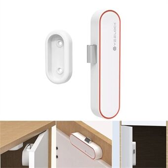 YEELOCK Smart Drawer Lock - Piilotettu Vaatekaapin Lukko - Lapsiturvallinen - Sähköinen