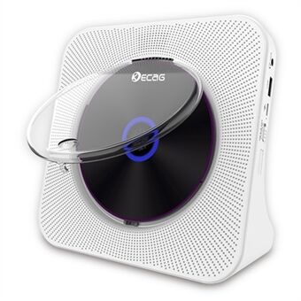 KECAG KC-806C Koti-CD-soitin Toistotoiminto Bluetooth-soitin LED-näytöllä Tuki CD, CDR, CD-RW, MP3-CD, WMA-CD (ei tue televisiota)