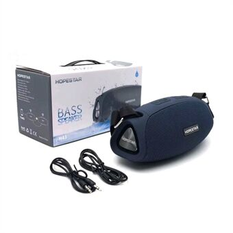 HOPESTAR H43 Kannettava langaton Bluetooth-kaiutin Vedenpitävä Super Bass Stereokaiutin Tuki TF FM