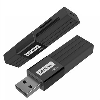 LENOVO D221 kannettava USB2.0 2-in-1 480 Mbps TF-muistikortinlukija