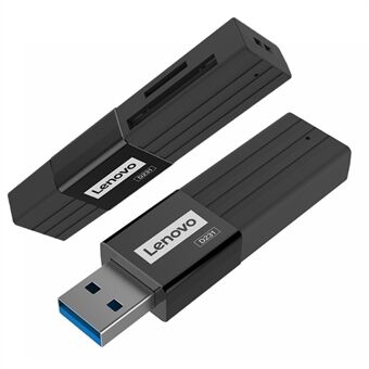 LENOVO D231 kannettava USB 3.0 2-in-1 nopea 5 Gbps TF-muistikortinlukija