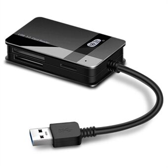 KAWAU C368 USB 3.0 5Gbps nopea muistikortinlukija SD/CF/TF/MS-kortinlukijalle