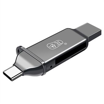 KAWAU C371 USB 3.0+ Type C kannettava kortinlukija SD TF MicroSD PC:lle / kannettavalle tietokoneelle / Smart / tabletille