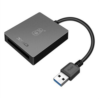KAWAU C501A USB A XQD -kortinlukija 300 Mb/s nopea siirto Mac OS:lle Windows Linux Android