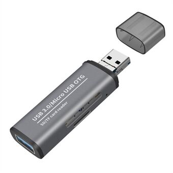 ADS-102 USB 3.0 -kortinlukijalaajennuskortti Micro USB - SD OTG -sovitin iOS Android -tietokoneelle