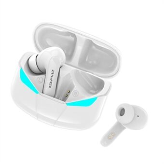 AWEI T35 HiFi TWS Bluetooth ENC -kuulokkeet Langattomat urheilupelit Musiikki Kosketus Vedenpitävät AAC-stereokuulokkeet mikrofonilla