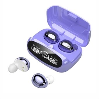 M32 TWS Bluetooth 5.1 Langattomat kosketusnappikuulokkeet kuulokkeet vedenpitävät urheilustereomusiikkisoittokuulokkeet digitaalisen näytön latauskotelolla