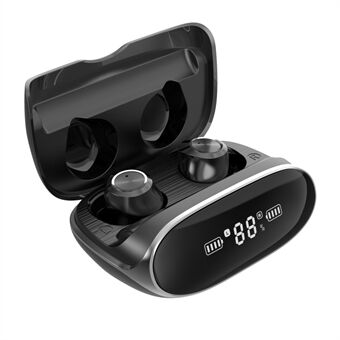 B-X13 TWS Bluetooth-nappikuulokkeet BT 5.0 Vedenpitävät Urheilukuulokkeet Suurikapasiteettiset akku HD Sound In-Ear -nappikuulokkeet digitaalisella näytöllä