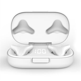 G4 TWS langattomat kuulokkeet Bluetooth-nappikuulokkeet Deep Bass -kuulokkeet IPX5 vedenpitävät urheilukuulokkeet latauskotelolla