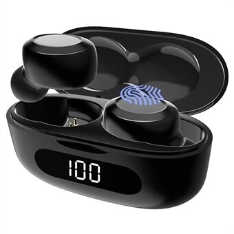 M4 TWS Langaton Bluetooth 5.1 kuuloke nappikuulokkeet vedenpitävä digitaalinen näyttö HiFi Music Calling In-ear kuulokkeet