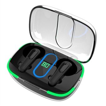 PRO70 TWS Bluetooth-kuulokkeet vedenpitävät stereomusiikkipuhelut langattomat kuulokkeet hengitysvalolla