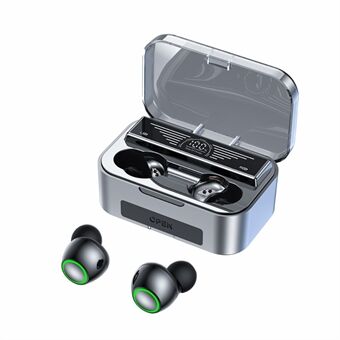 YD01 TWS Langaton Bluetooth In-ear kuuloke digitaalinen näyttö HiFi Stereo Music Sport Headset hengitysvalolla