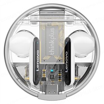 LENOVO Thinkplus LP8 Pro TWS -kuulokkeet langattomat Bluetooth 5.2 -nappikuulokkeet, läpinäkyvät kuulokkeet