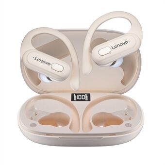 LENOVO Thinkplus XT60 Ear-Hook Sports Bluetooth Headset Melunvaimennuskuulokkeet digitaalisella näytöllä