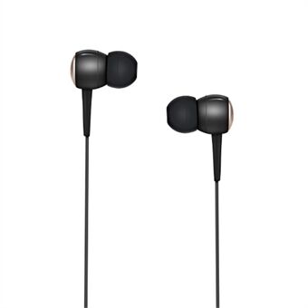 HOCO M19 In-ear 3,5 mm kuulokkeet kaukosäätimellä ja mikrofonilla iPhonelle Samsung Xiaomi jne - musta