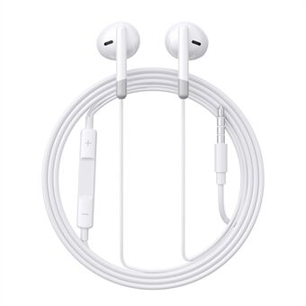 JOYROOM EW01 3,5 mm Plug Half-in-ear -kuulokkeet HD-mikrofonilla langallisilla kuulokkeilla