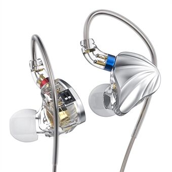 CVJ Nami alumiinimagnesiumseoksesta valmistettu kalvo, langallinen kuulokekytkin, virityskuulokkeet irrotettavalla kaapelilla (ei mikrofonia)